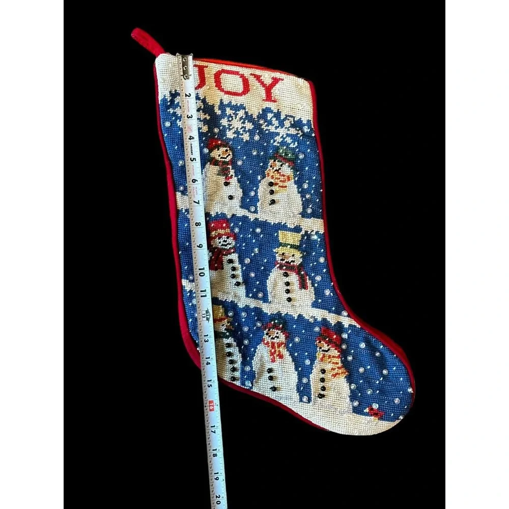 Christmas‎ Stocking Needlepoint Wool 